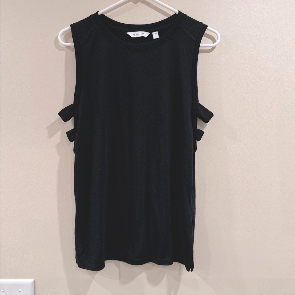 🔥Athleta Black Sleeveless Top🔥